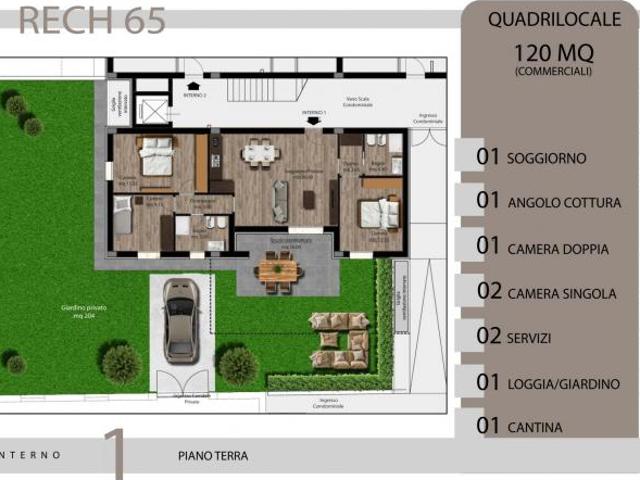 Appartamento in Via Leonida Rech