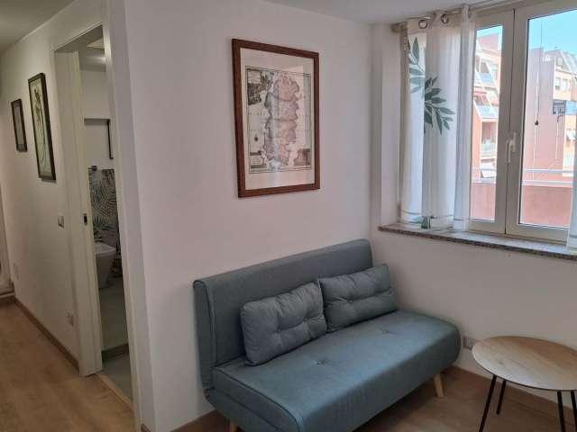 Appartamento in Via Tazio Nuvolari, Roma di 40 m² con 1 camera da letto