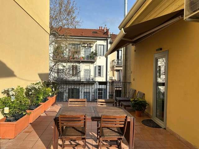 Appartamento in Viale Stelvio, Milano, di 48 m² con 1 camera da letto