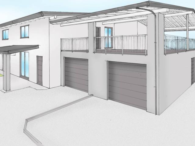 APPARTAMENTO IN VILLA BIFAMILIARE in vendita a Oleggio