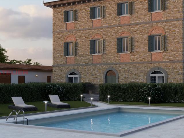APPARTAMENTO INDIPENDENTE in VENDITA a AREZZO VITIANO di 4 vani