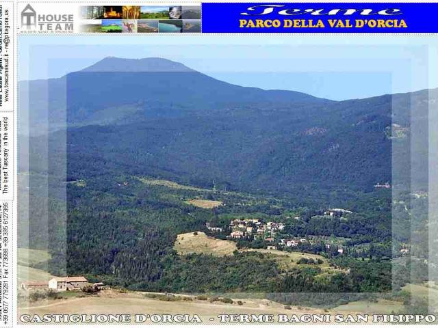 APPARTAMENTO INDIPENDENTE in VENDITA a CASTIGLIONE D'ORCIA TERME BAGNI SAN FILIPPO di 6 vani
