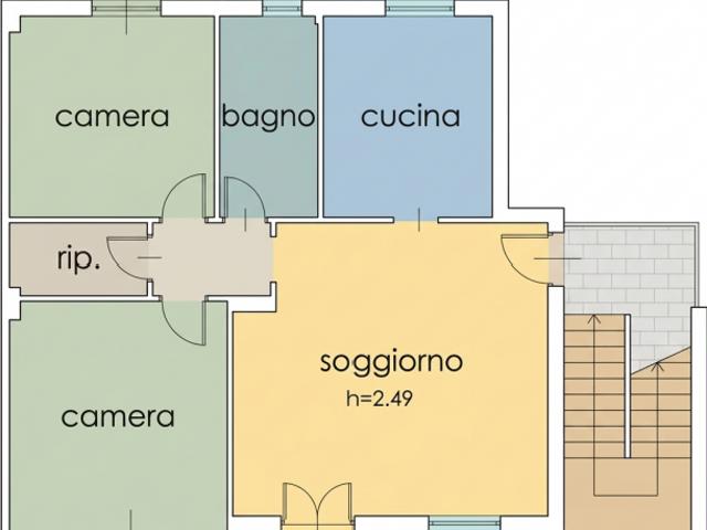 Appartamento spazioso con cantina – Castrovillari, Via Santi Medici