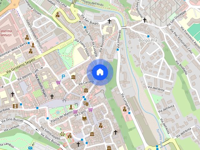 Appartamento piazza Santo Stefano 6, Centro, Belluno
