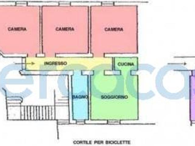 Appartamento Quadrilocale in ottime condizioni in affitto a Bologna