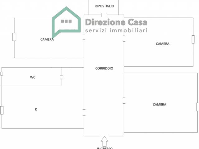 Appartamento TRILOCALE in affitto a Napoli Na