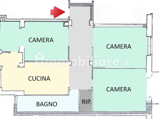 Appartamento via Alessandro Manzoni 25, Cittadella, Torino