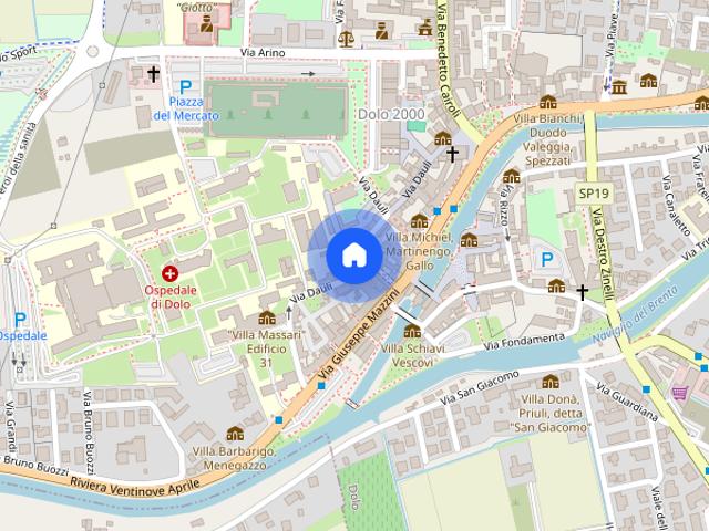 Appartamento via Dauli 23, Centro, Dolo