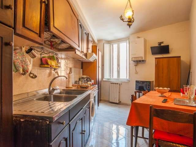 Appartamento vintage con 2 camere da letto in affitto nel Centro Storico, Roma