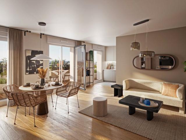 Appartement 46,35 m2 2 pièces