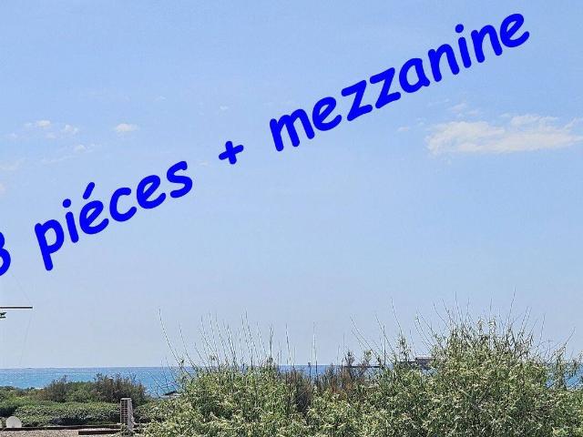2 chambres + mezzanine