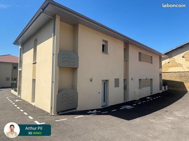 Appartement 48m2 récent vendu loué – Centre de La Côte‑Saint‑André