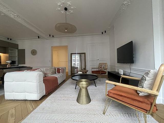 Appartement 4 chambres meublé avec ascenseur Monceau Paris 8°