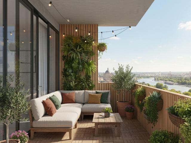 Appartement 4 chambres en dernier étage avec terrasse spacieuse et vue Garonne !
