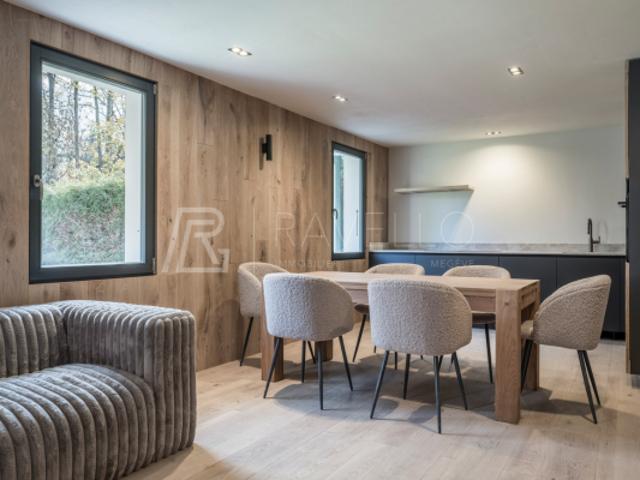 Appartement 4 chambres refait à neuf avec jardin privatif à