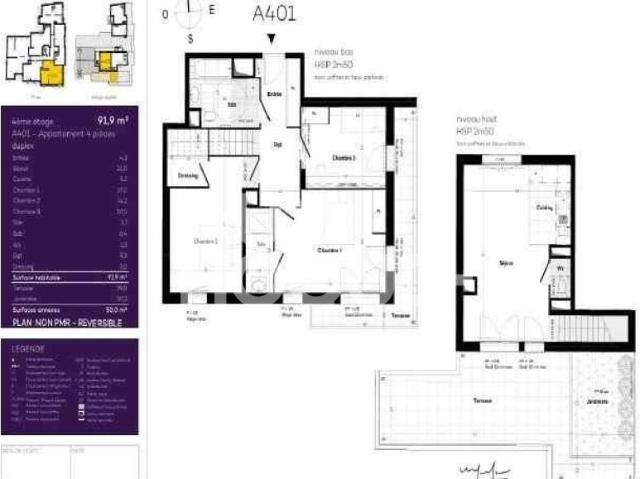 Appartement 4 pièce s