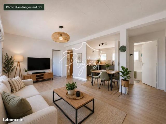 Appartement 4 pièces 63 m²