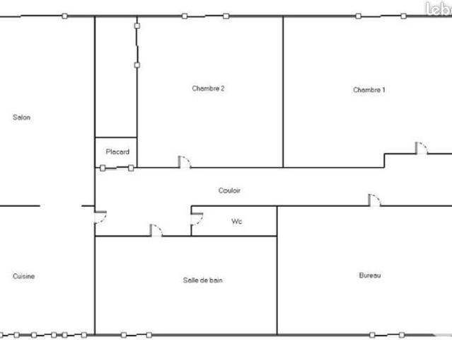 Appartement 4 pièces 63 m²