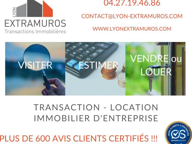 Appartement 4 pièces, 60 m² à louer à Villeurbanne 69100