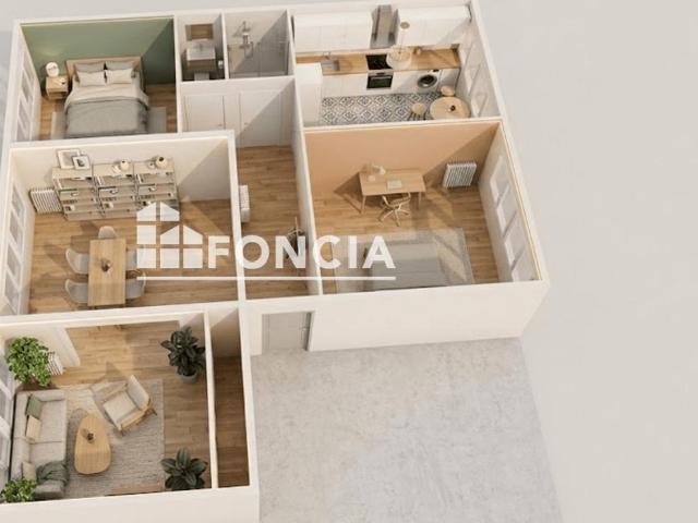 Appartement 4 pièces 62 m²