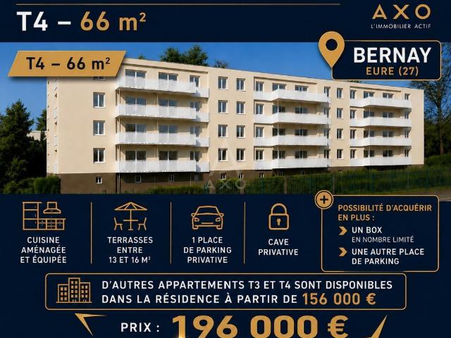 Appartement 4 pièces 65 m²