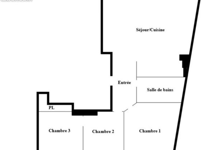 Appartement 4 pièces 69 m²
