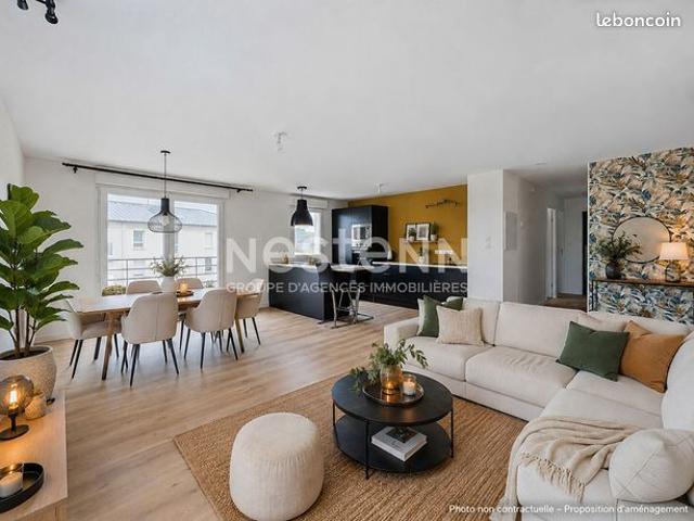 Appartement 4 pièces 69 m²