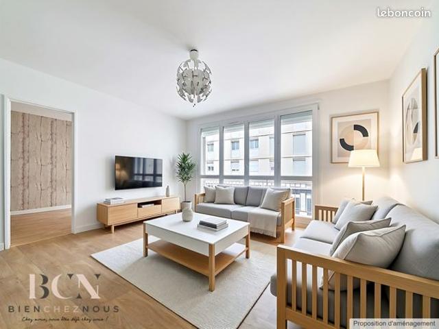 Appartement 4 pièces 69 m²
