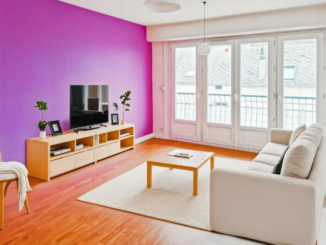 Charmant T4 avec balcon et parking à Rouen 73m² Rouen