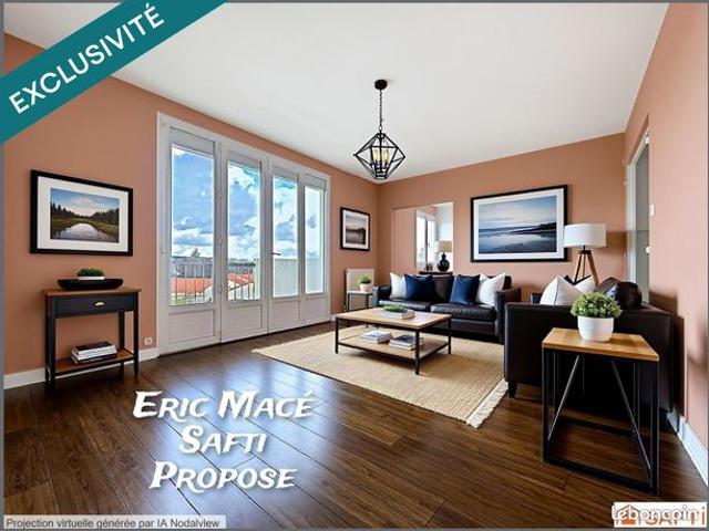 Appartement 4 pièces 73 m²