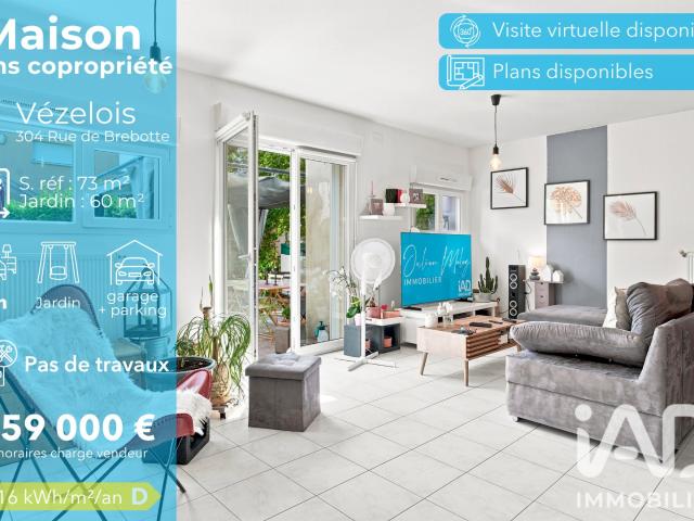 Appartement 4 pièces 73 m²