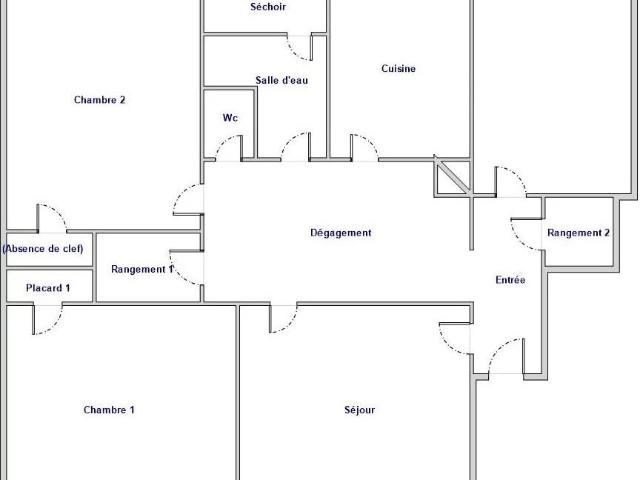 Appartement 4 pièces 70 m²