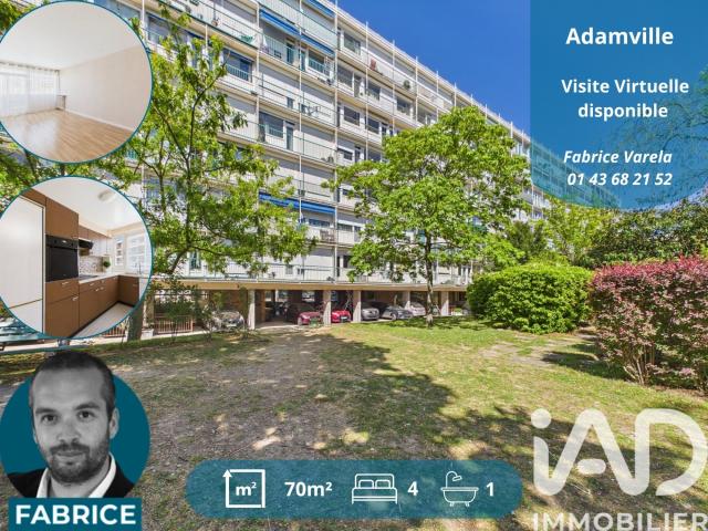 Appartement 4 pièces 70 m²