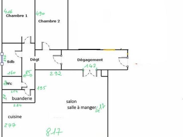 Appartement 4 pièces, 77 m² à louer à Meaux 77100