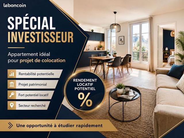 Appartement 4 pièces 74 m²