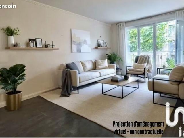 Appartement 4 pièces 74 m²