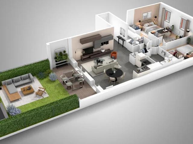 Appartement 4 pièces 75 m2