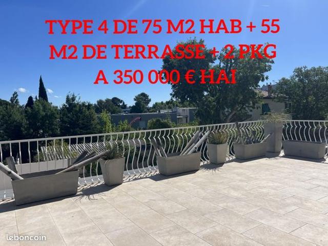 Appartement 4 pièces 75 m²