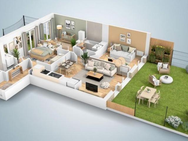 Appartement 4 pièces 75 m²
