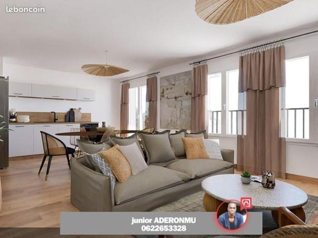 Appartement 4 pièces 76 m²