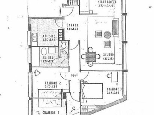 Appartement 4 pièces 76 m²