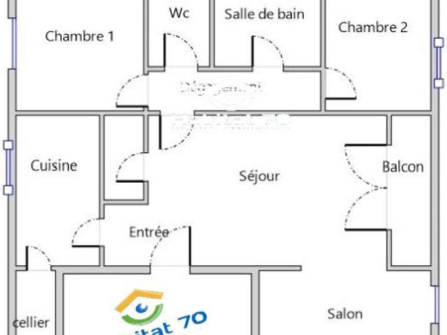 Appartement 4 pièces 76 m²