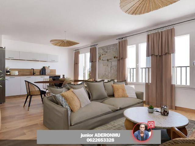 Appartement 4 pièces 76 m²