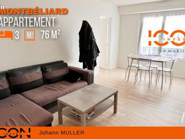 Appartement 4 pièces 76 m²