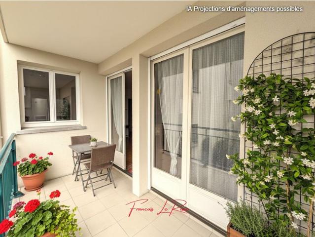 APPARTEMENT 4 PIÈCES 78 m² AVEC GRAND BALCON ET 2 STATIONNEMENTS CENTRE VILLE RÉSIDENCE DE STANDING
