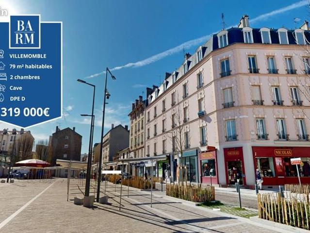 Appartement 4 pièces 79 m²