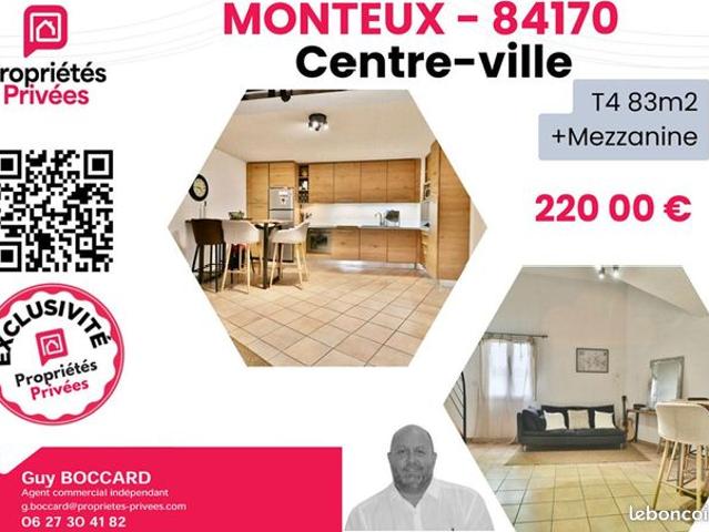 Appartement 4 pièces 83 m²