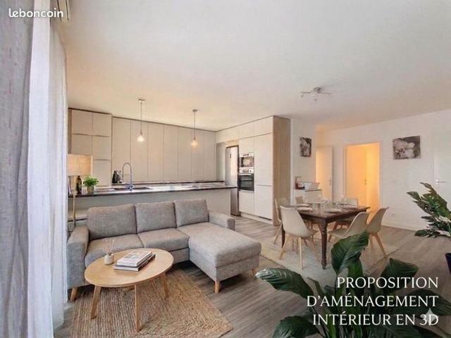 Appartement 4 pièces 83 m²