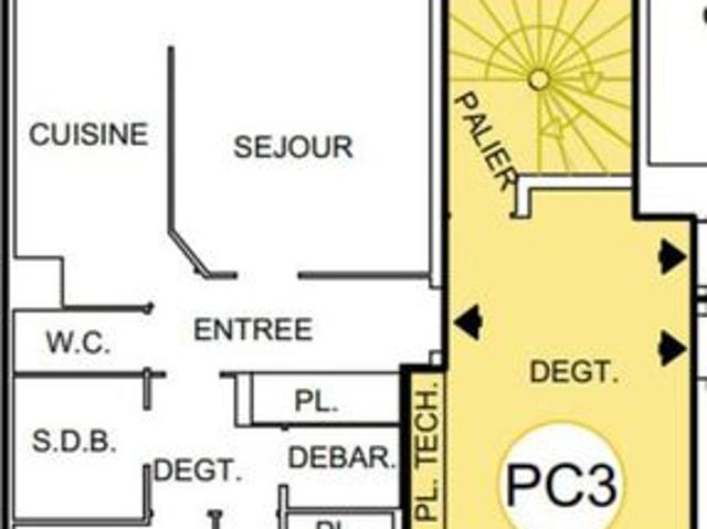 Appartement 4 pièces 83 m²