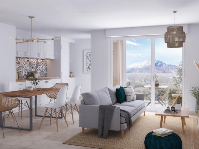 Appartement 4 Pieces 80 m2 echirolles